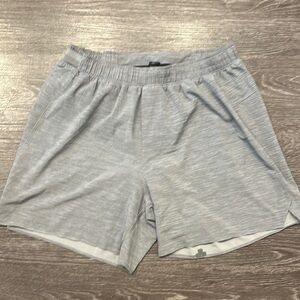 lululemon athletica Light Gray Men Shorts - *Like New Condition*